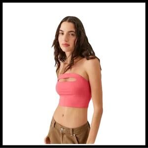 Urban Outfitters Out From Under Jade Cutout Tube Top - Pink